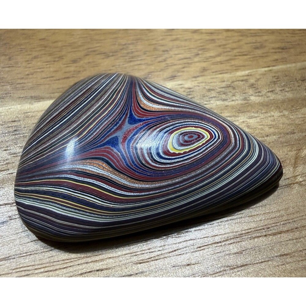 Fordite Cabochon Detroit Chatoyant Rare Handcut Gemstone Jewelry Making Stone